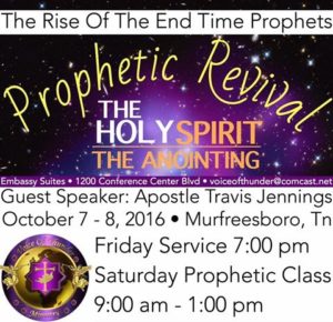 VOTM presents “Rise of the End Time Prophets” Prophetic Revival ...